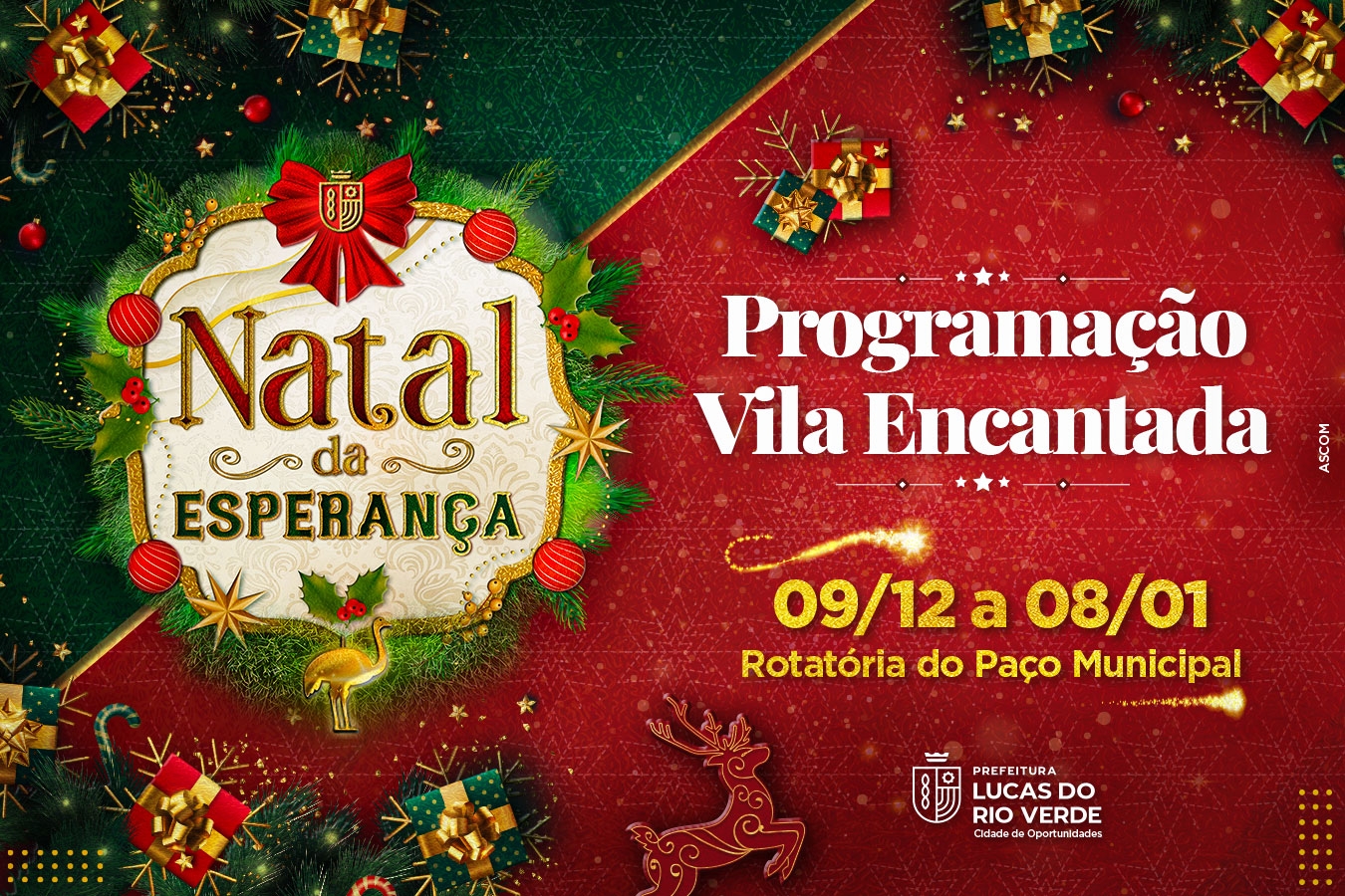 Natal da Esperança de Lucas do Rio Verde começa nesta sexta-feira (09) |  Prefeitura de Lucas do Rio Verde