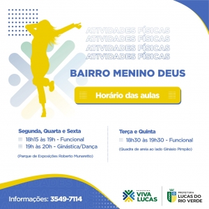 Foto: Reprodução/Prefeitura de Lucas do Rio Verde - MT